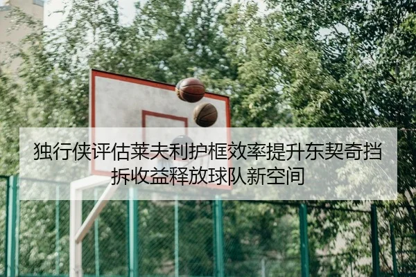 独行侠评估莱夫利护框效率提升东契奇挡拆收益释放球队新空间